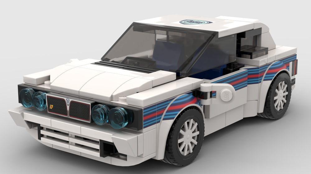 Lego Lancia Delta Martini Racing Stud8