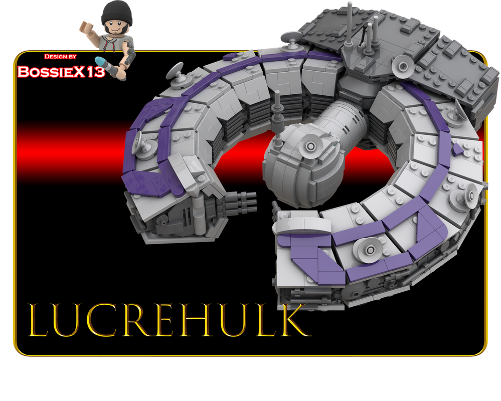 Lego Lucrehulk-Class Droid Control Ship in midiscale