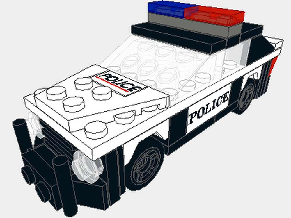 Lego Police Car