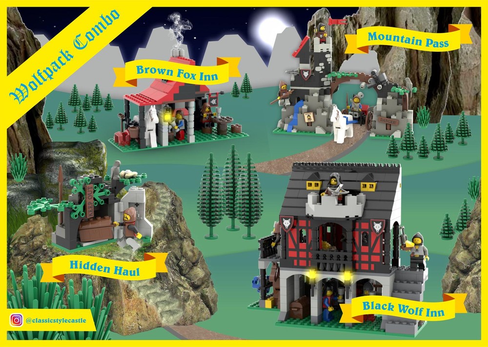 Lego Wolfpack Combo