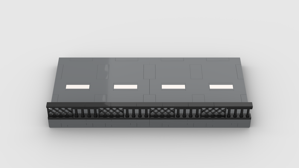 Lego Half Baseplate Road