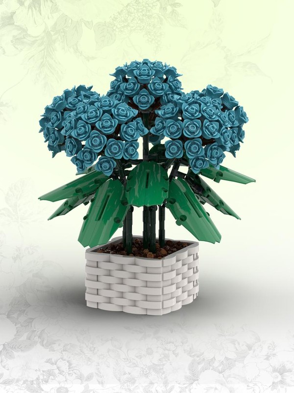 Lego Hydrangea (BT009)