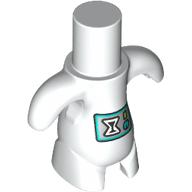 Lego Body Dreamling with Screen, Hourglass print / White