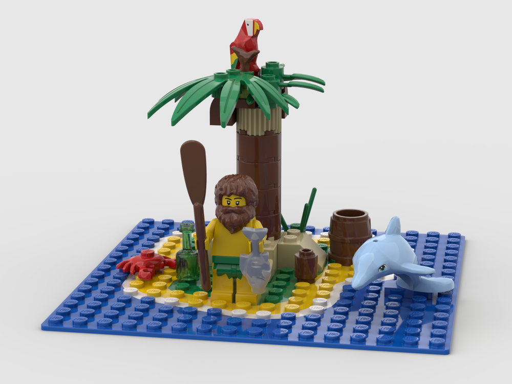 Lego Cast Away