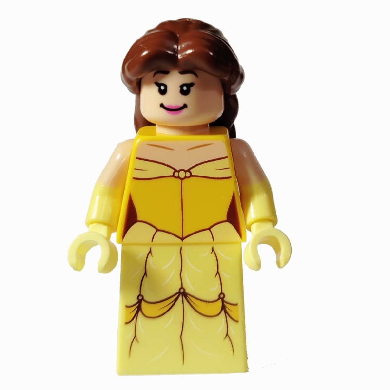 Lego Belle, Minifig, Dress