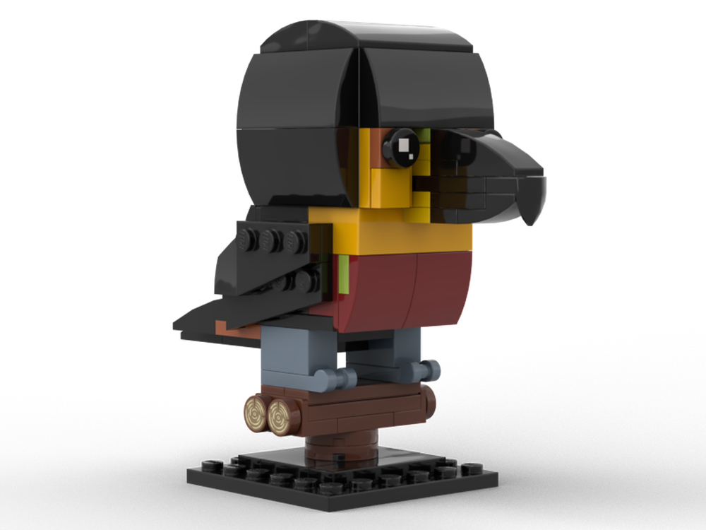 Lego Ariel Toucan (Subspecies of Channel Billed Toucan): Birdheadz