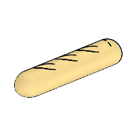 Lego Food Bread / Light Yellow