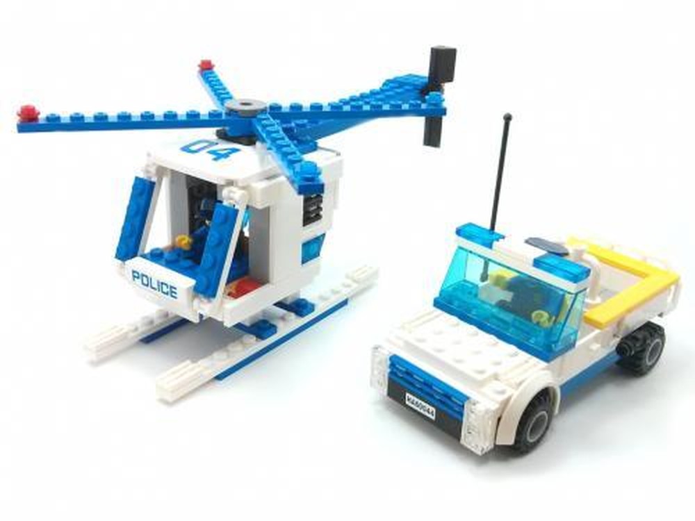Lego Police Helicopter and Truck