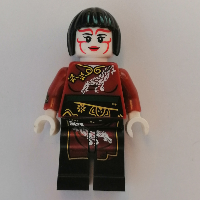 Lego Nya in Kabuki Outfit