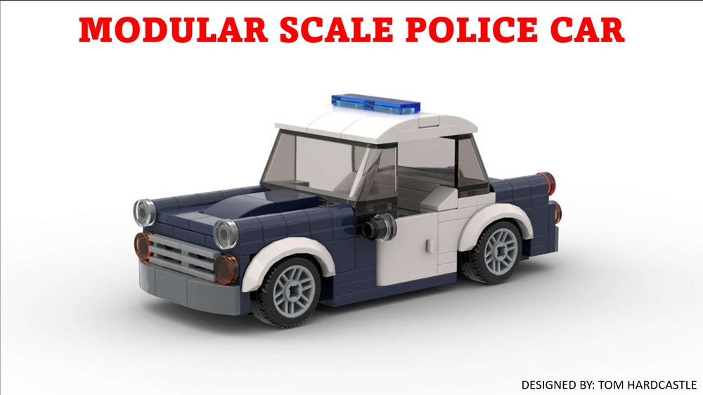 Lego Police Car For New Modular Building