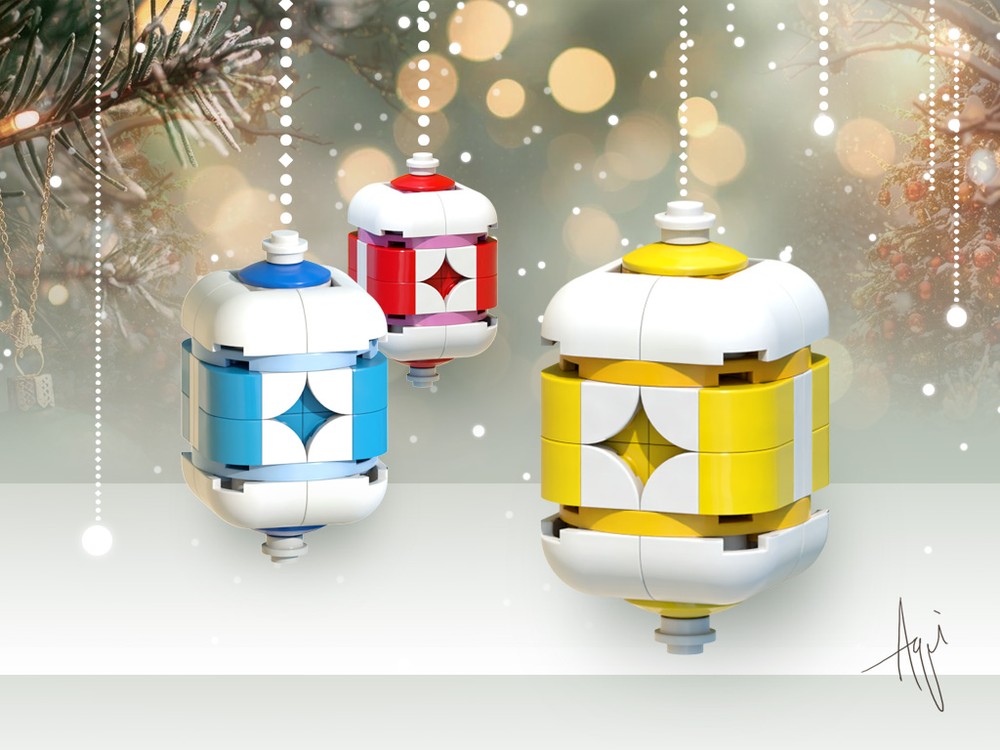 Lego Xmas #3 Christmas Baubl