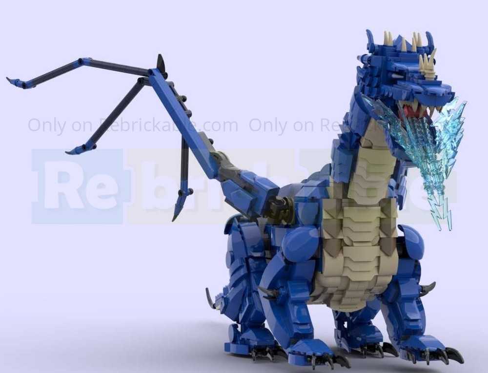 Lego Blue Dragon (Lightning)