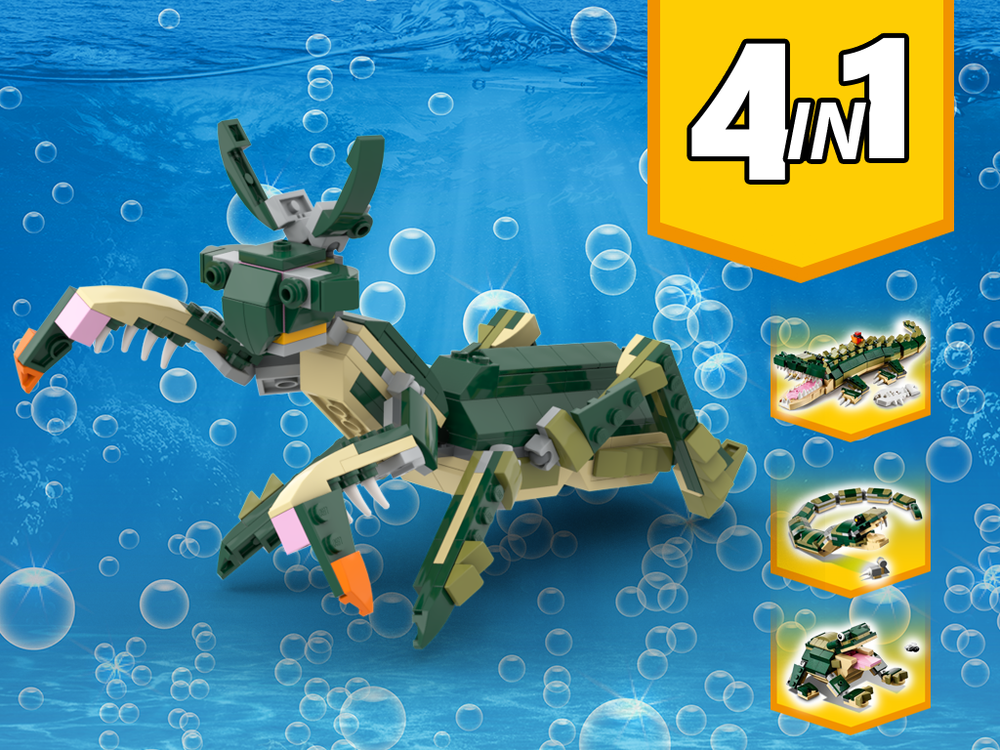 Lego 31121 Mantis Alternative Build