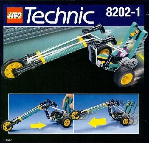 Lego Blast Off Chopper with Bungee Cord Power!
