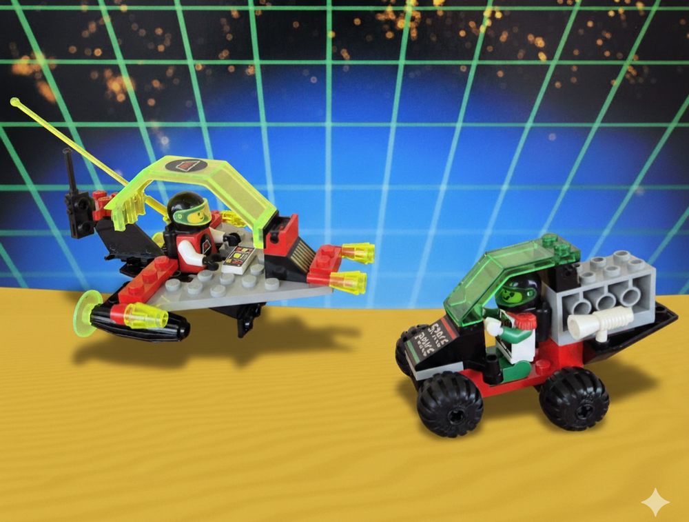 Lego (6833 + 6813) Space First Responders