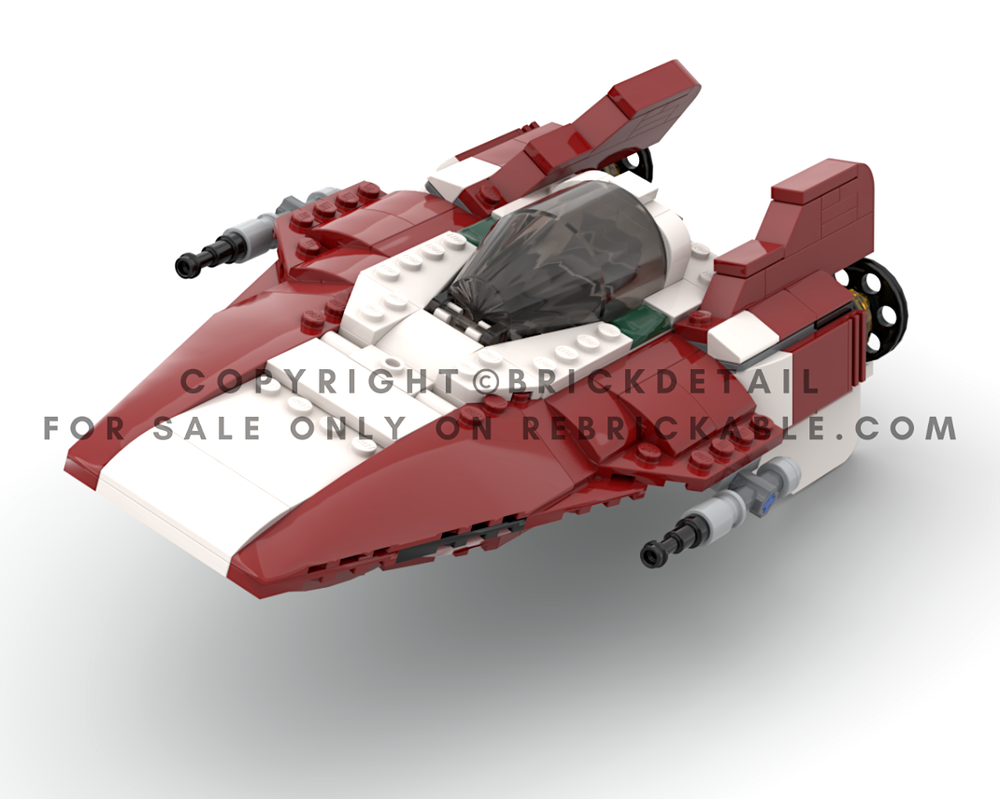 Lego Battlefront II Resistance RZ-2 A-wing Interceptor