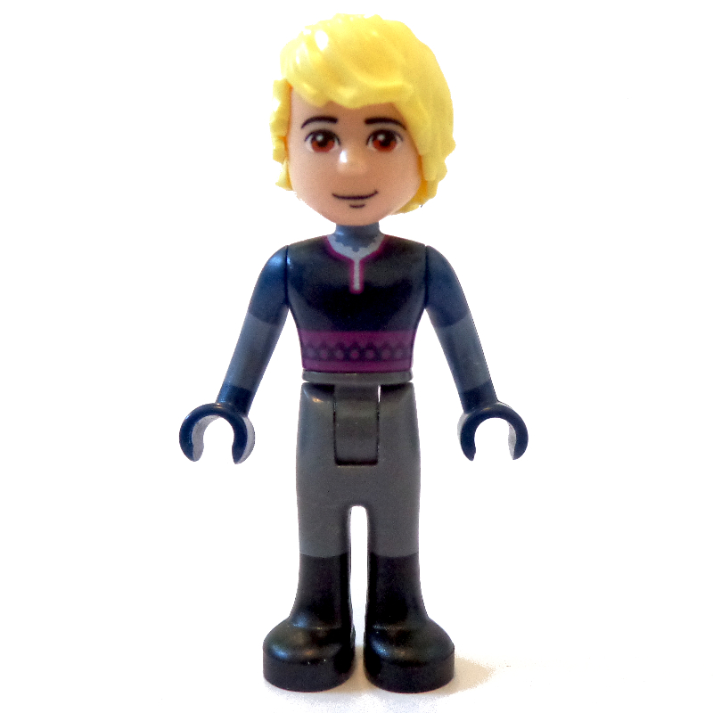 Lego Kristoff - Dark Blue Jacket