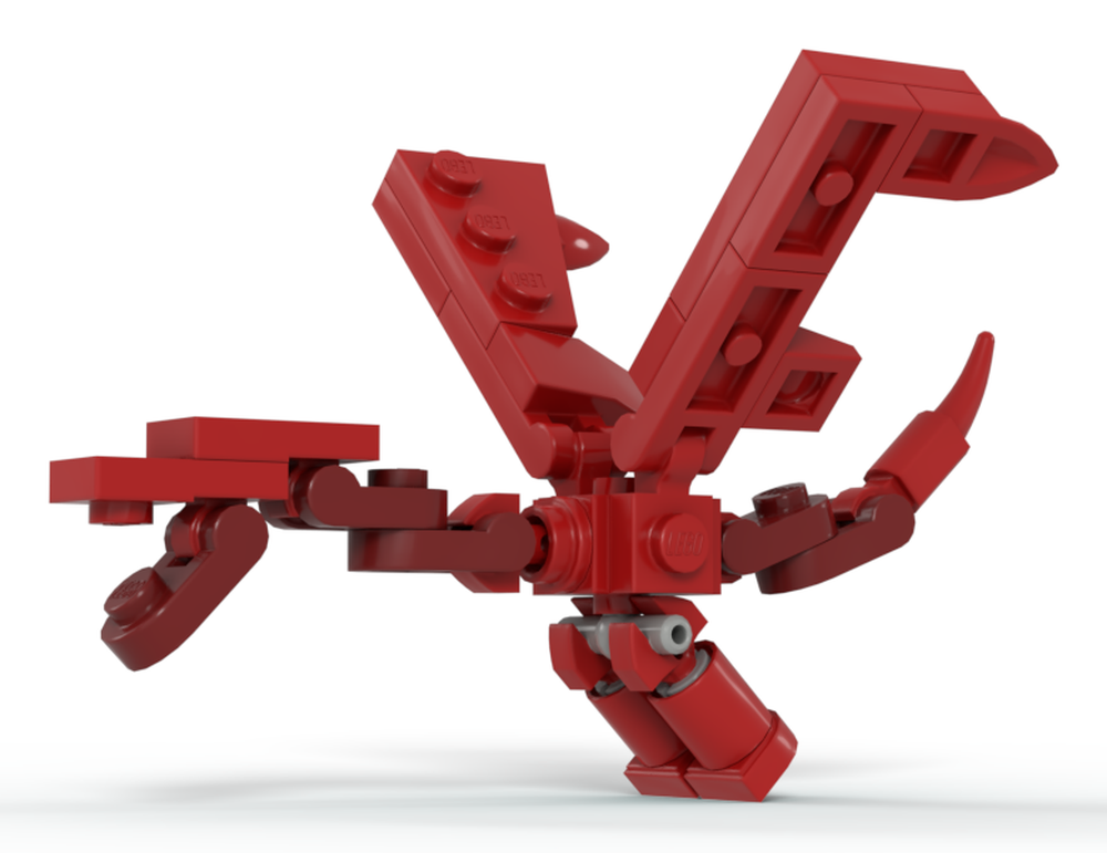 Lego Miniature Dragon