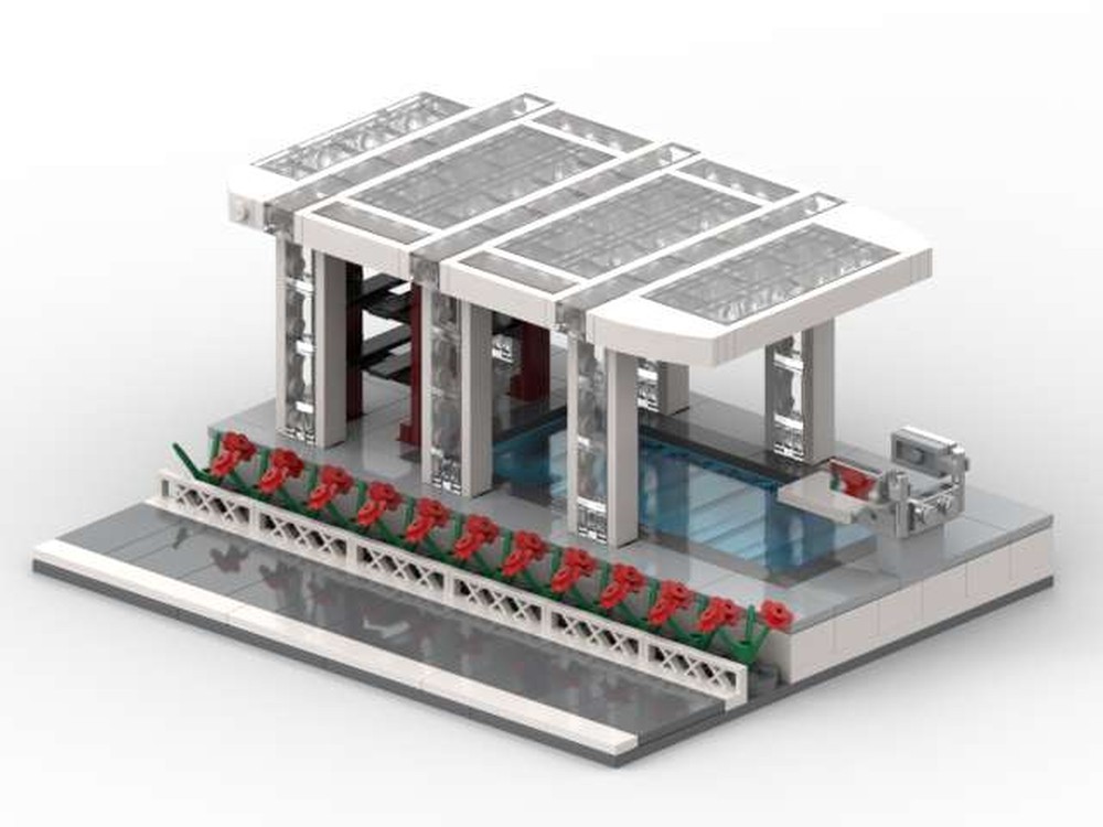Lego modern pool