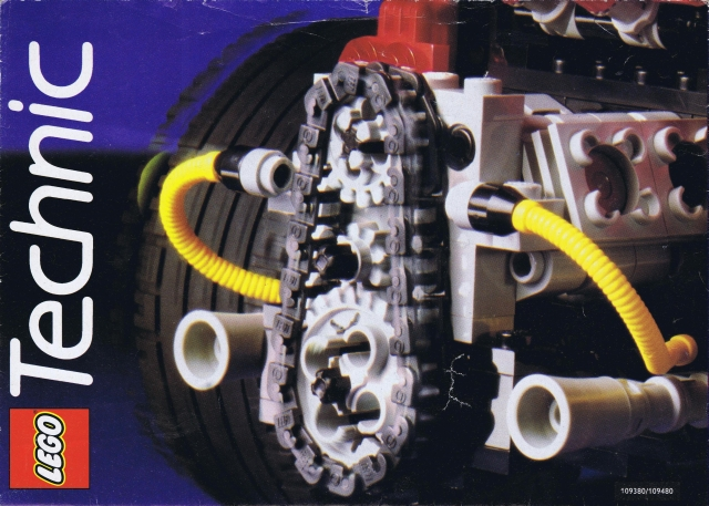 Lego 1993 Medium Technic European Foldout (109380/109480 (DK/S/SF))