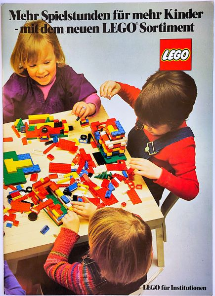 Lego Large Swiss Dacta Folder - 'Mehr Spielstunden für mehr Kinder - mit dem neuen LEGO Sortiment' (98.771-CH)