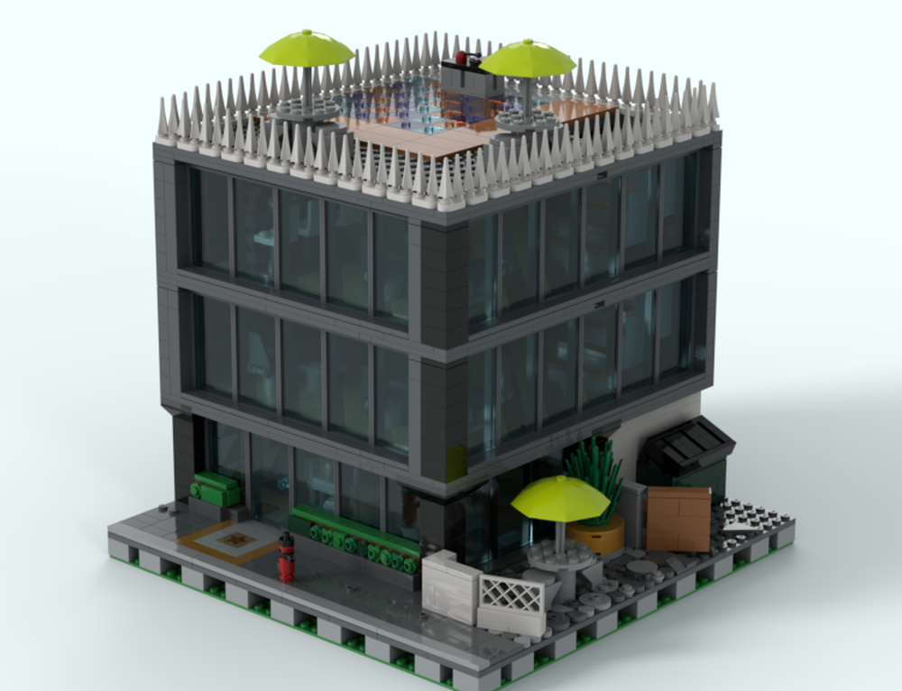 Lego Modular Italian restaurant