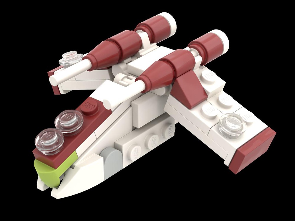 Lego Nano Scale LAAT Republic Gunship