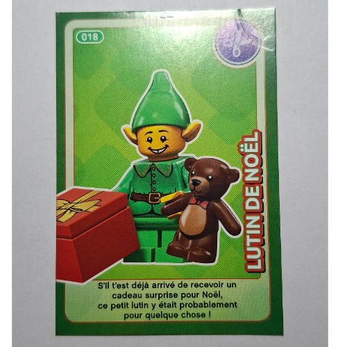 Lego Trading Card for Set TRADINGCARD-12, #018 Print