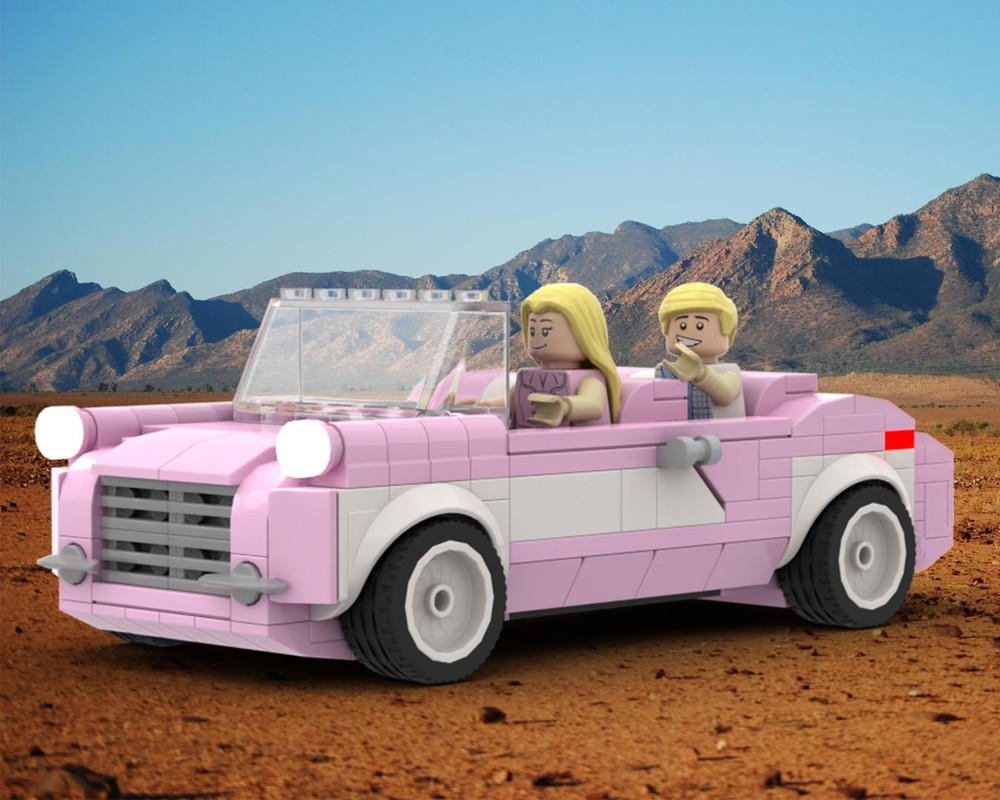 Lego Corvette Barbie Car from movie