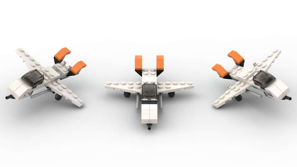Lego 912055 War Plane #25 (3 versions)