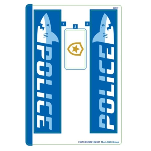 Lego Sticker Sheet for Set 60277-1 / [No Color/Any Color]