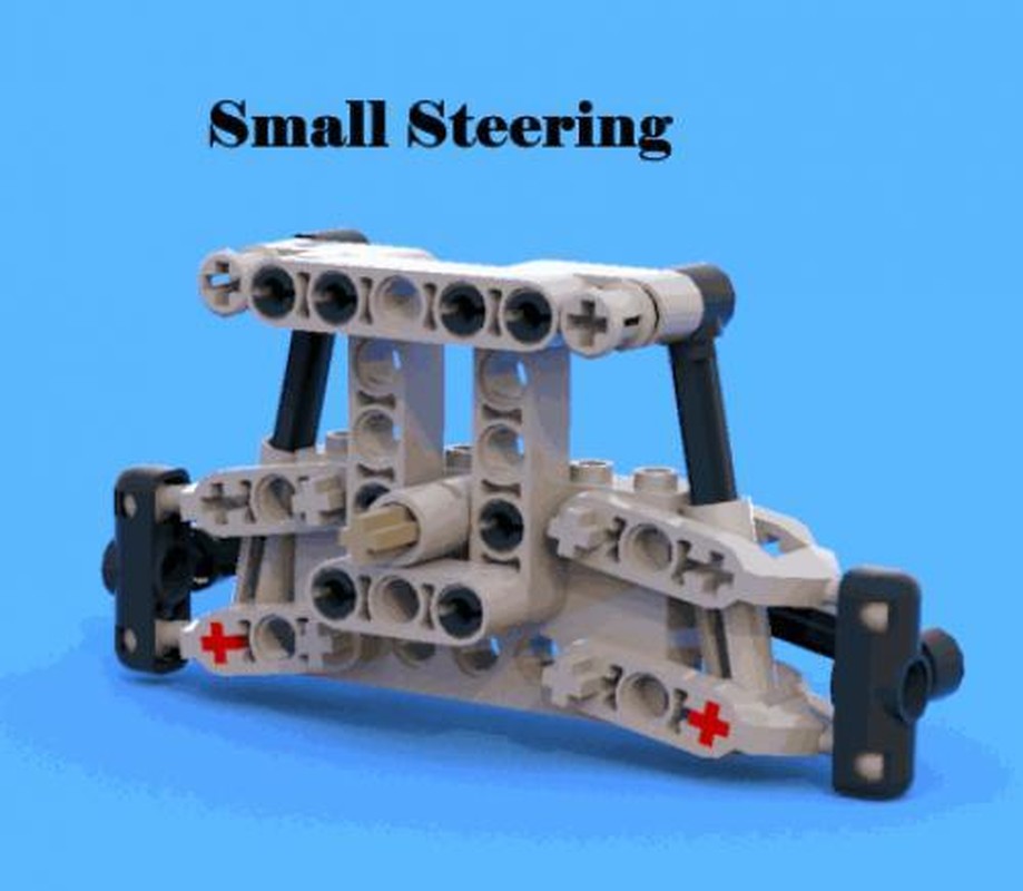 Lego Small suspended steering system