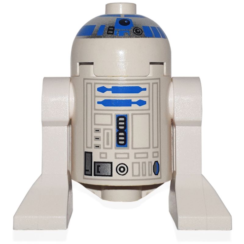Lego Astromech Droid, R2-D2, White Dome, 30361a Body