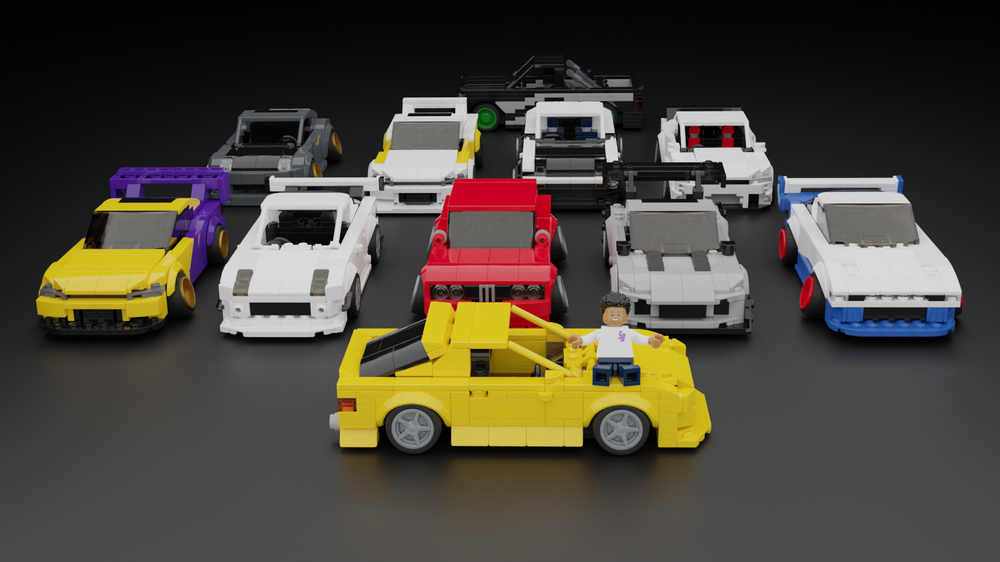 Lego Drift & Tuned Car Pack