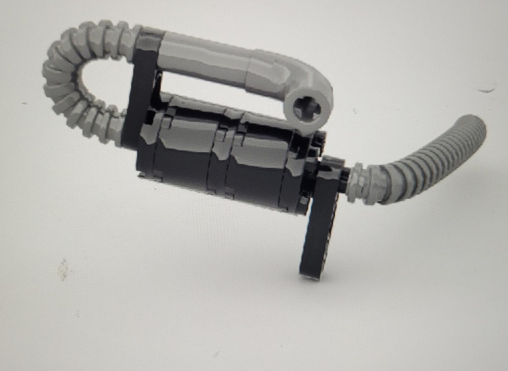 Lego exhaust for bike