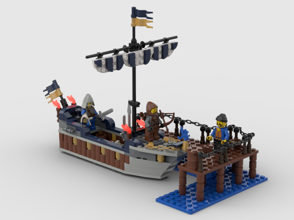 Lego Knight Ship