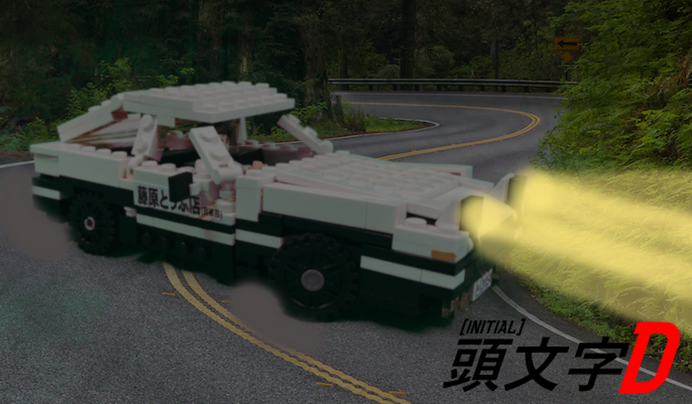 Lego Initial D: Takumi's ae86