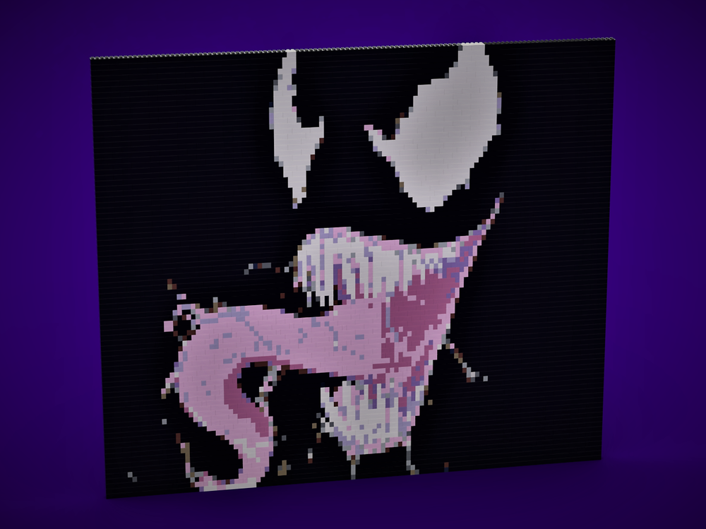 Lego VENOM Pixelart MOC
