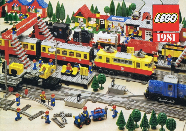 Lego 1981 Medium Train European (EU I 110180/110280 DK/N/S/SF)