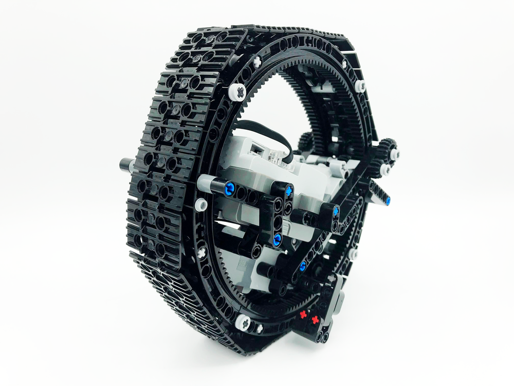 Lego Monowheel - Steerable & Remote Controlled