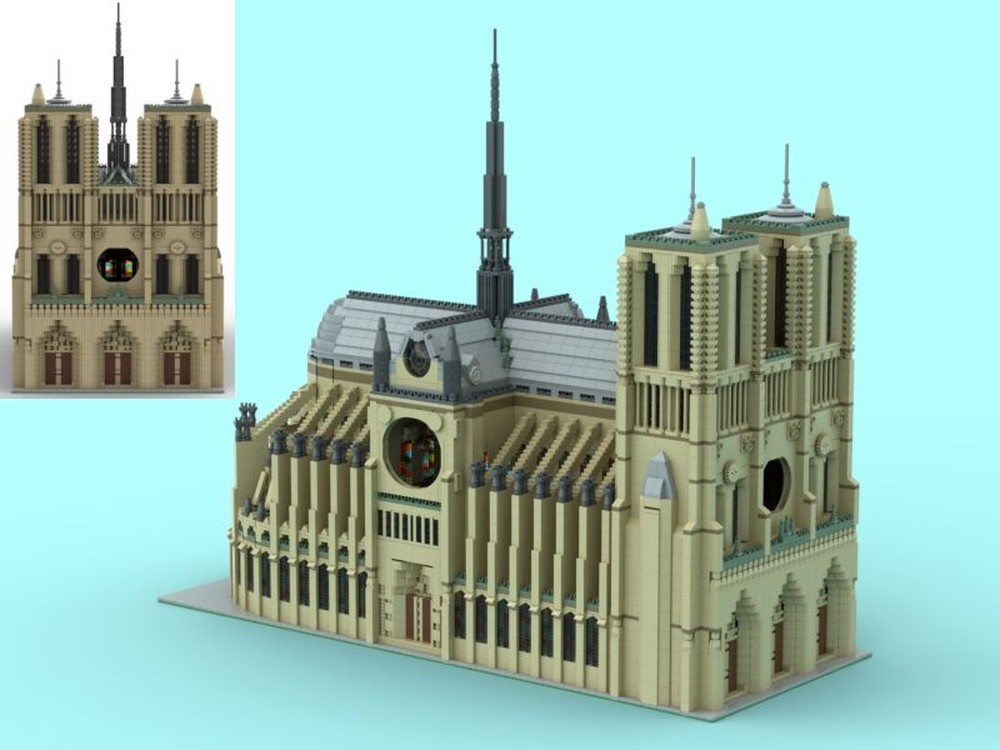 Lego Notre-Dame de Paris