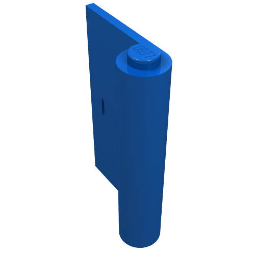 Lego Door 1 x 3 x 4 Left / Blue