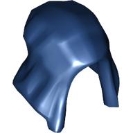 Lego Hood Long, Angular / Dark Blue