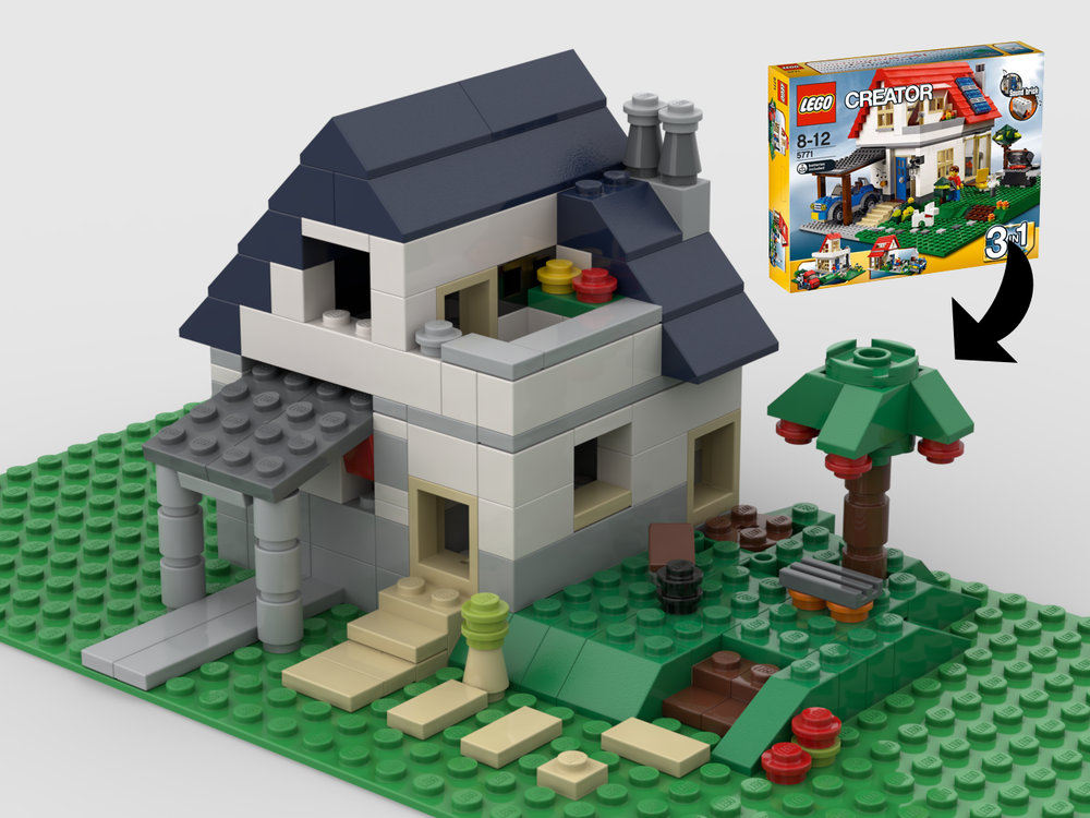 Lego 5891 - Mini Hillside House