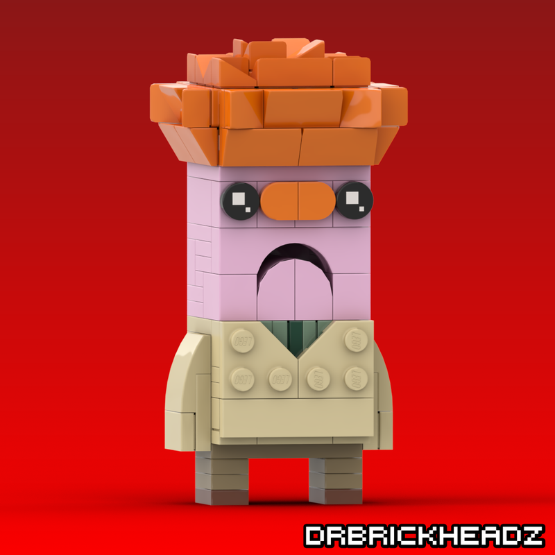 Lego Beaker (The Muppets) Brickheadz
