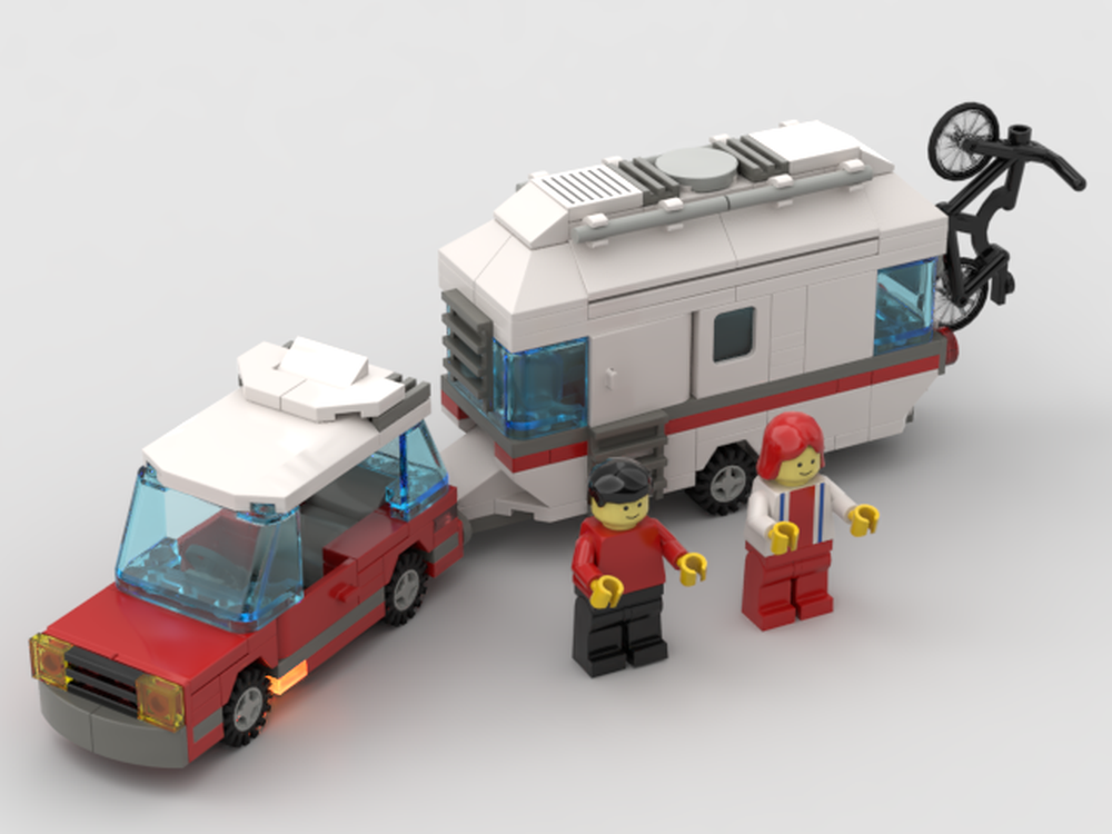 Lego Car with camper 2018 - MOC Set 6694