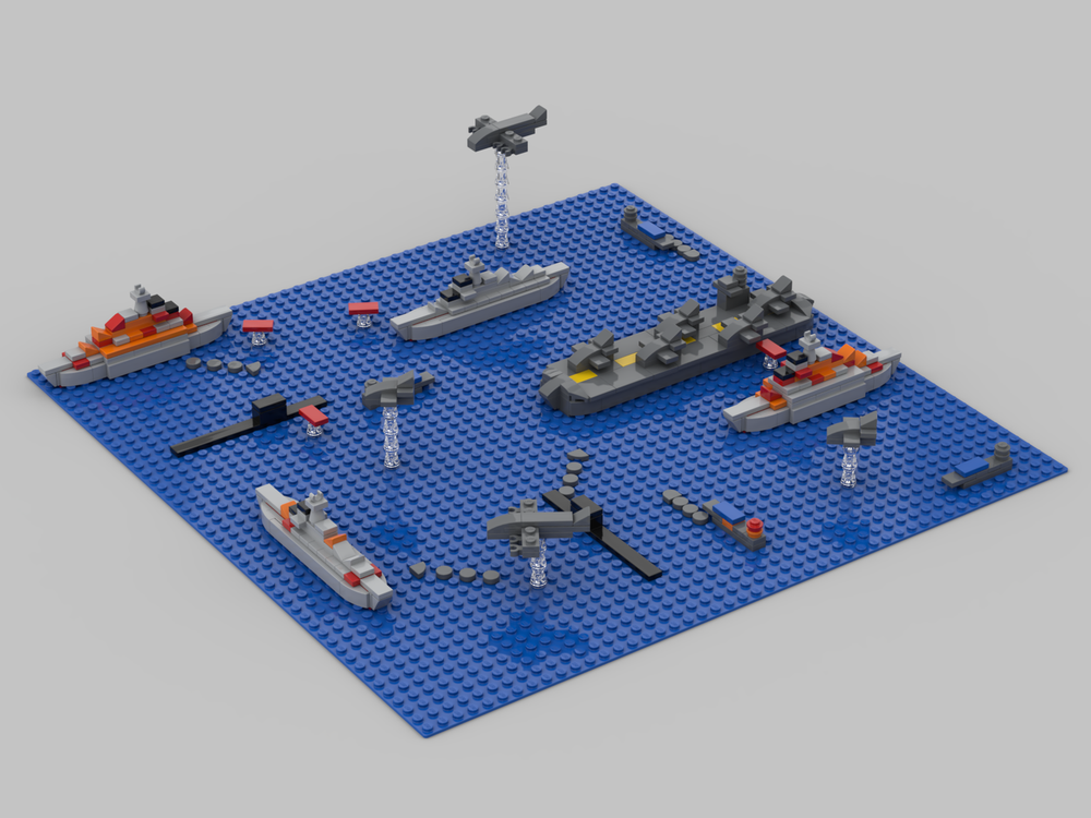 Lego Naval Battle Thing