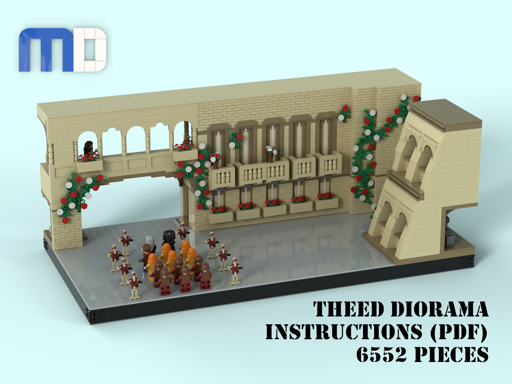 Lego Theed Diorama MOC