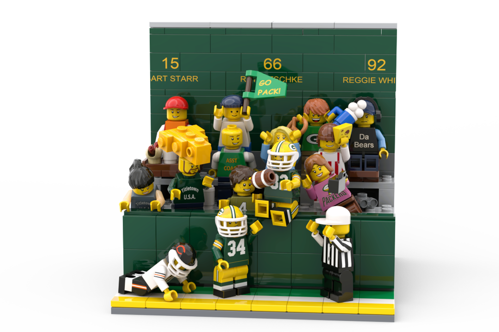 Lego Lambeau Leap