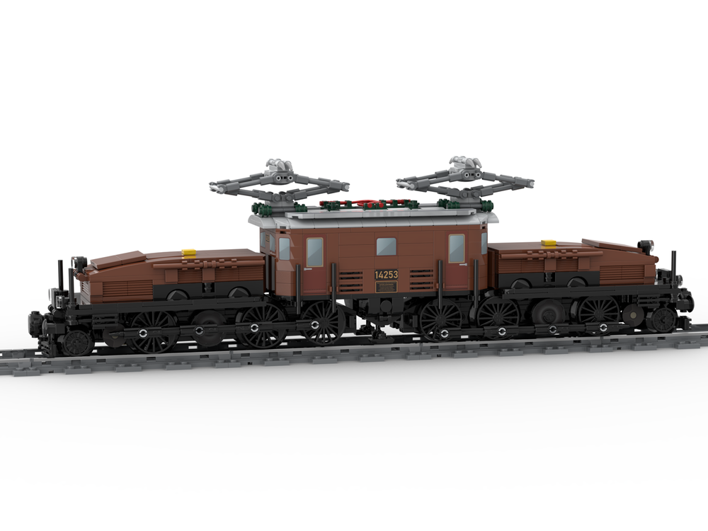 Lego Swiss Crocodile Brown